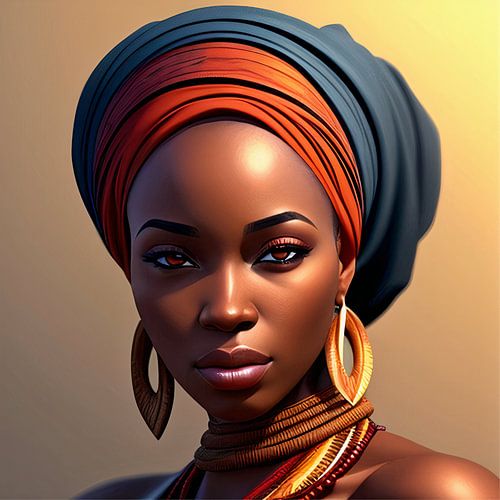 Abidjan's Avontuur - Afrikaans portret