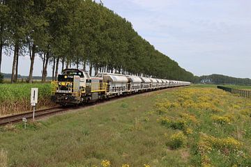 Certus Rail met petroleumcokes Zeeuws Vlaanderen van Harold de Groot