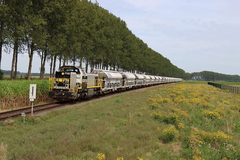 Certus Rail with petroleum coke Zeeuws Vlaanderen by Harold de Groot