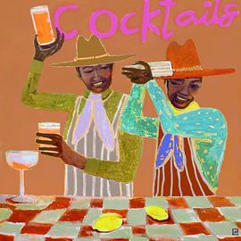 Cowboy Cocktails van Atelier Paint-Ing