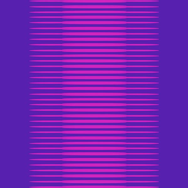Japanse kunst in ultraviolet van Mad Dog Art