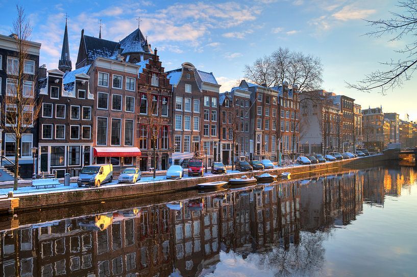 Herengracht zonsopkomst von Dennis van de Water