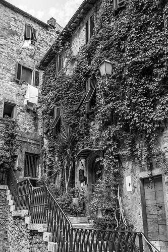 Mauer in der Toskana