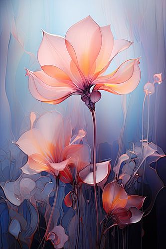 Bloemen abstract