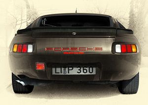 Porsche 928 in antique color