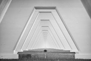 Unter der Brücke in Zeeland