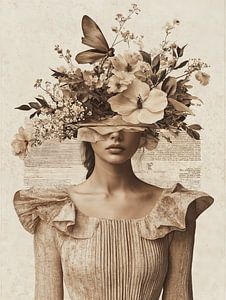 Collage "Nostalgische Naturmuse"