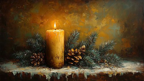 Candle Pine Branch | Candle Pine Branch