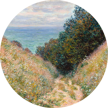 Weg bij La Cavée, Pourville, Claude Monet