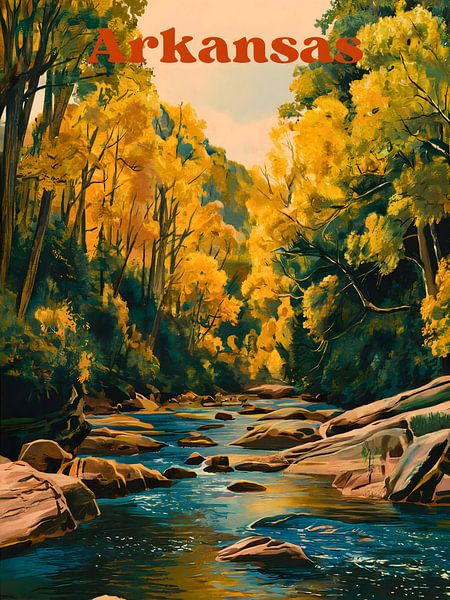 Die bezaubernde natürliche Schönheit von Arkansas von Robert Swaine