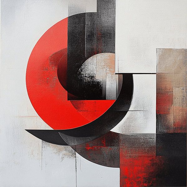 Rote Sonne von CanvasbyCaro