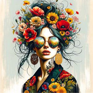 Elle aime les fleurs V