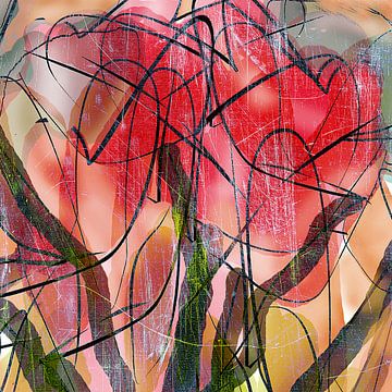 Schnittblumen mit Stielen von Kay Weber