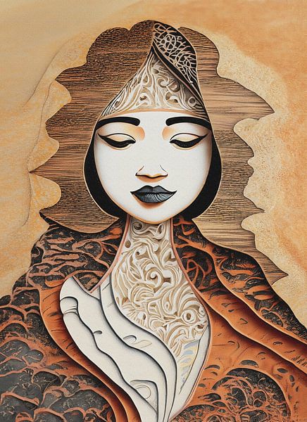 Desert Woman by Moonheart Artworks