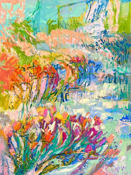 Lebendiger Gartenweg von Dorothy Fagan