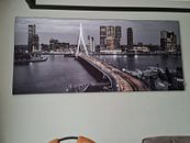 Kundenfoto: Skyline Rotterdam bei Nacht - Rotterdam Finest! von Sylvester Lobé