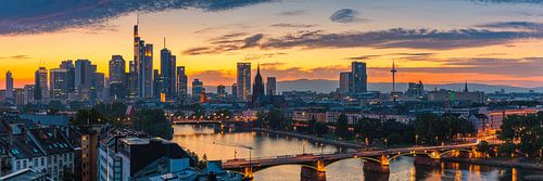 Panorama photo Frankfurt am Main