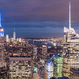 Panorama New York City (Manhattan) van Frenk Volt