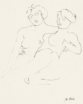 Twee figuren, Auguste Rodin