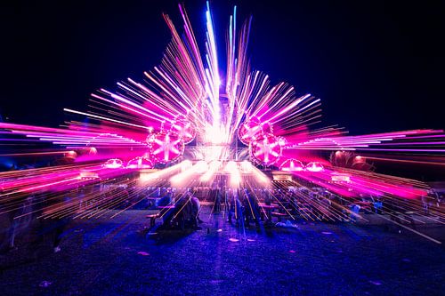 Festival Photography Wall Decoration – Stage Lights Canvas Industrial 25