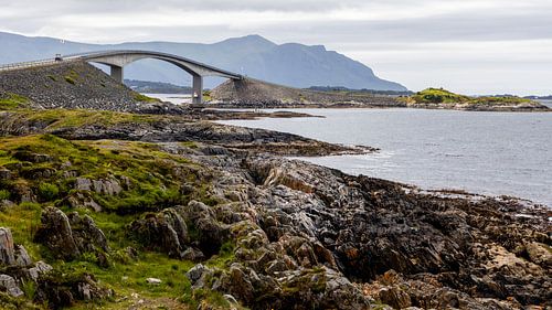 Storseisundet brug in de Atlantic road