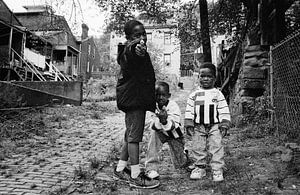 Schwarzweiss-Straßenfotografie in Amerika