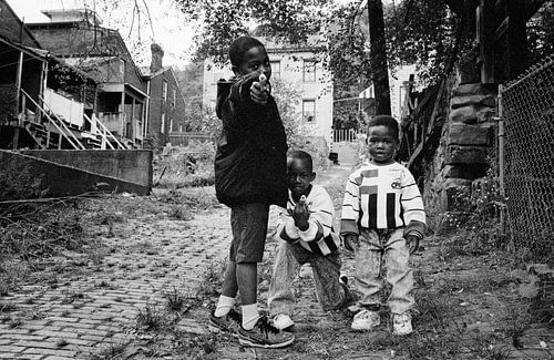 Zwart-wit straatfotografie in Amerika