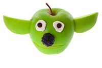Pomme amusante - Yoda