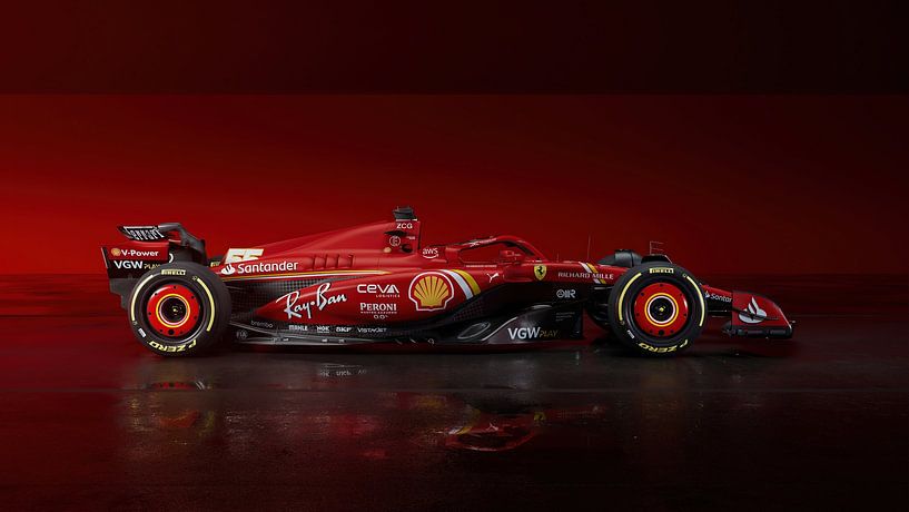 2024-Formula1-Ferrari-SF-24 von Hanzo Hasashi