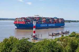 Elbe, quartier de Blankenese, Hambourg