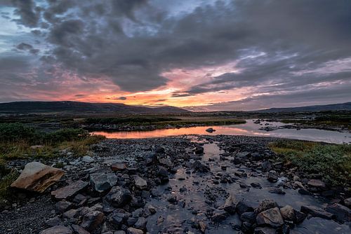 Tôt le matin en Norvège