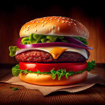 Perfecte Hamburger van Maarten Knops