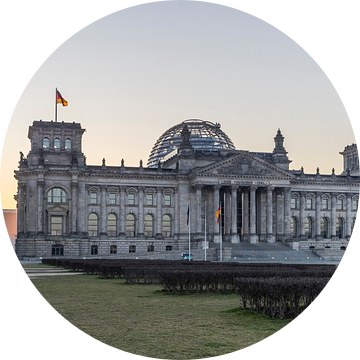 Reichstag Berlijn in de ochtend van Patrice von Collani