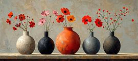 Still life flowers | Silent Bloom Echoes by Art Whims