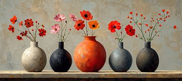 Still life flowers | Silent Bloom Echoes by Art Whims