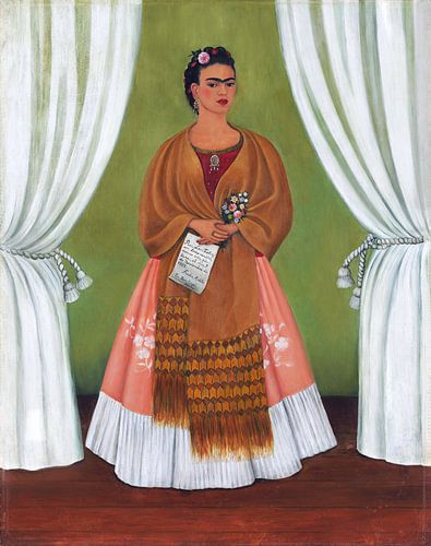 Frida, Zelfportret opgedragen aan Leon Trotski, 1937