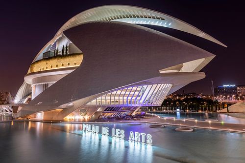 Palau de les Arts Reina Sofía en soirée