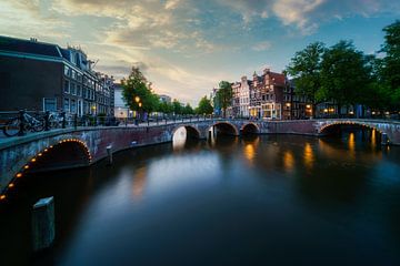 Prachtige ouderwets Amsterdam van Roy Poots