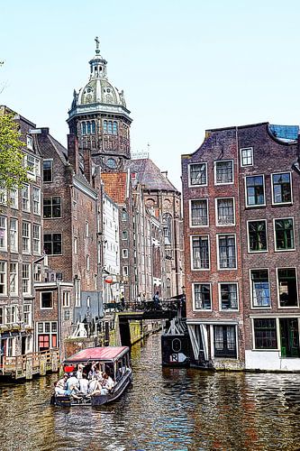 Zeedijkbrug vanaf Armbrug