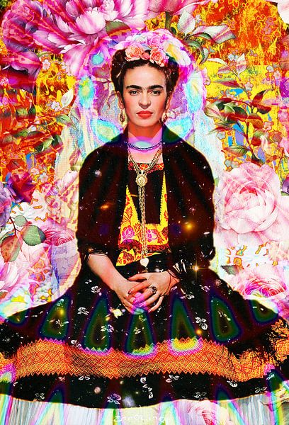 Frida Lotus by Giovani Zanolino