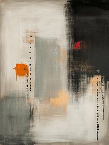 Ruhe und Rhythmus, modern abstrakt