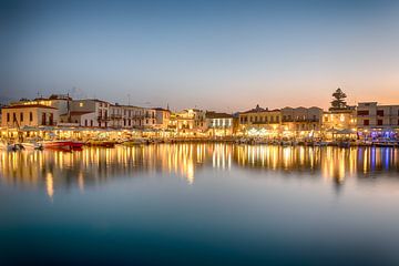 Rethymnon in the evening