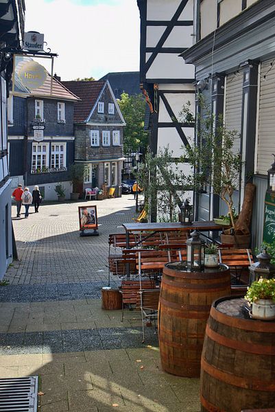 Hattinger Kneipengasse van Edgar Schermaul