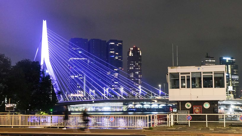 Erasmus Bridge, Rotterdam, Netherlands by themovingcloudsphotography