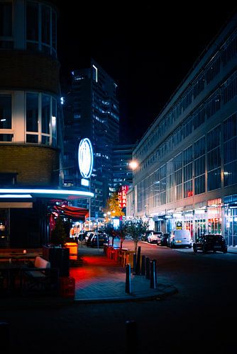 Blick von Meent auf Rodezand, Rotterdam