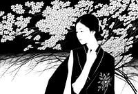 japan abstract art Geisha