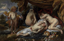 Jacob Jordaens – Cupid and Psyche