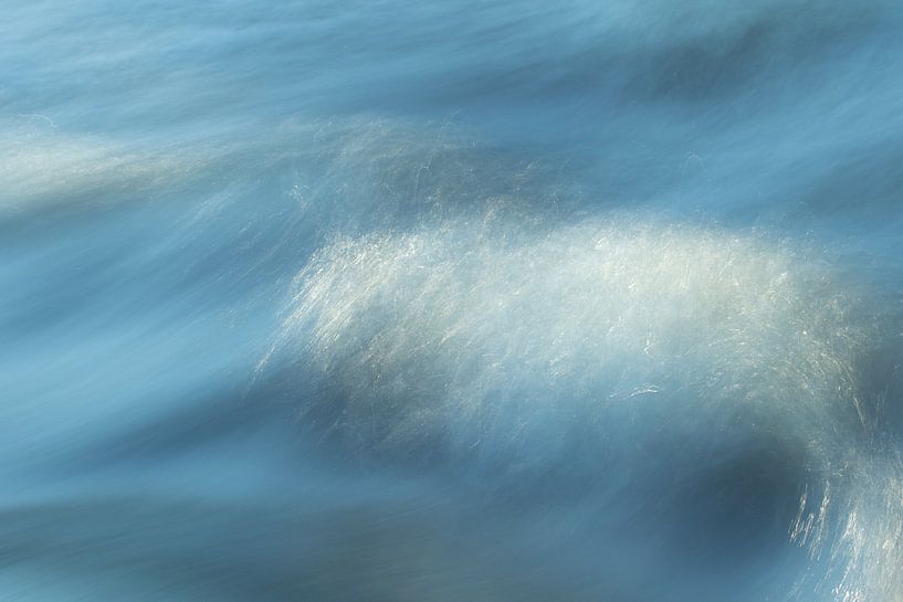 "Water motion"  -  stromend water in een beek (long exposure) par Art Wittingen