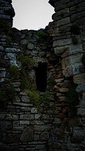 Ruine au Pays de Galles Angleterre