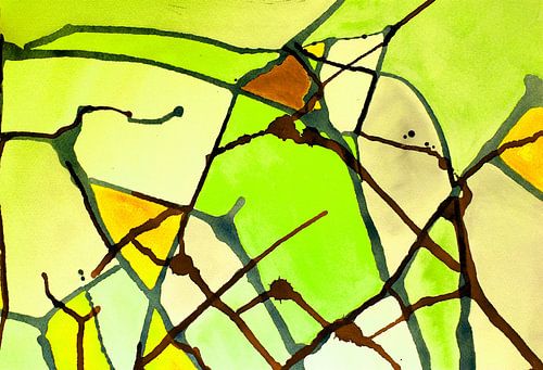 Frühling abstrakt Retrolook